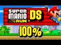 Super Mario Run DS 100 Longplay Full Game Walkthrough 