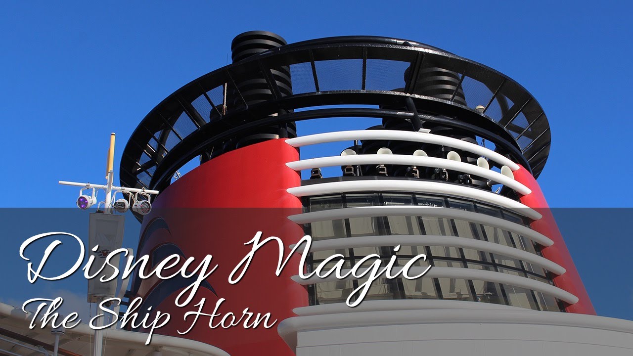 disney cruise ship fog horn