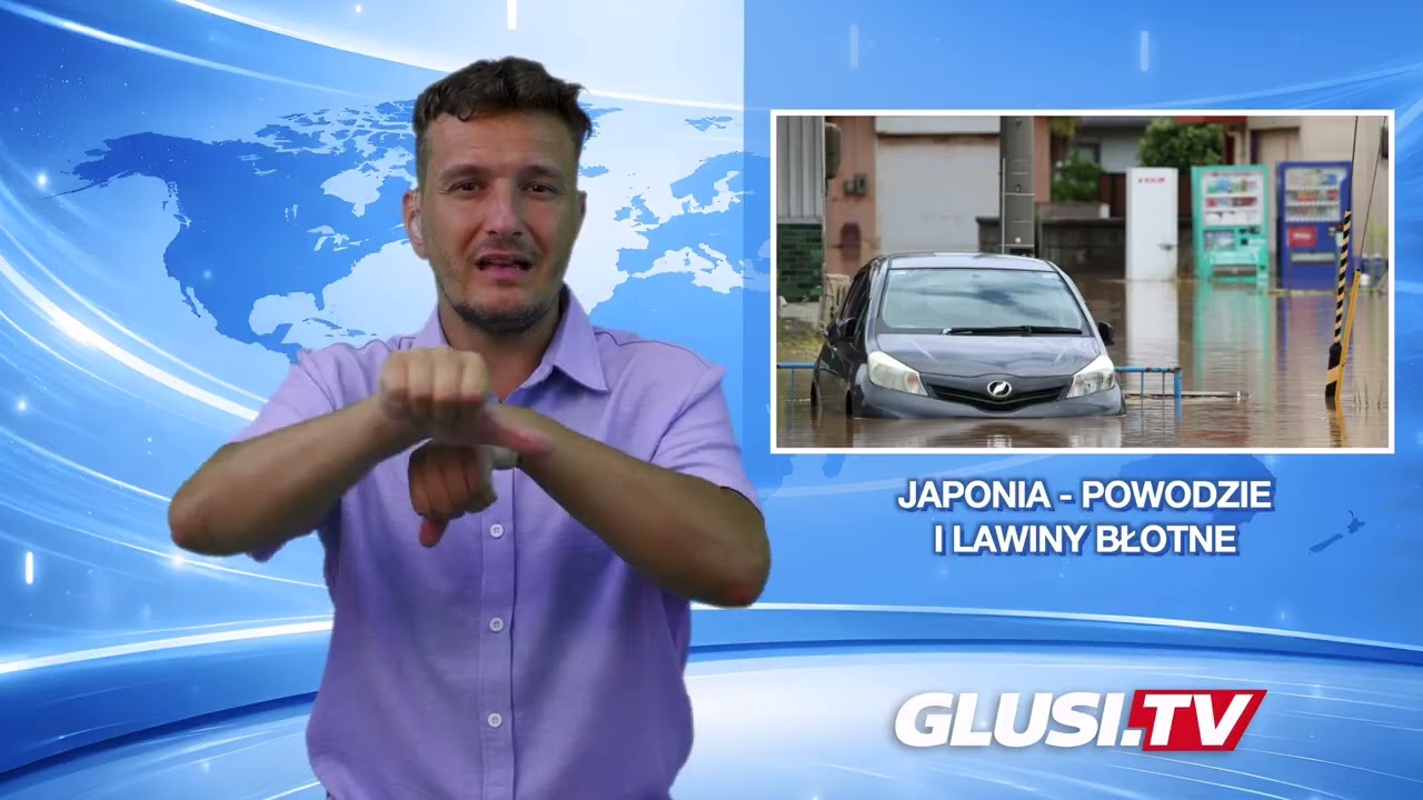 Japonia - powodzie i lawiny błotne