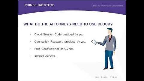 Using CaseViewNet Cloud - Webinar Sample