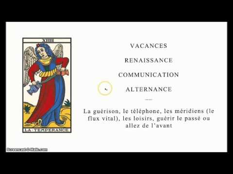 Vidéo: Quel élément est la tempérance dans le Tarot ?