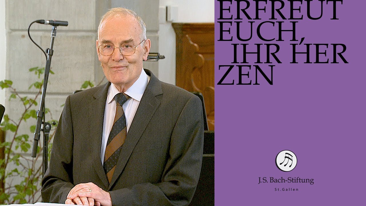 Bach erklärt: Workshop zur Kantate BWV 66 "Erfreut euch, ihr Herzen" (J.S. Bach-Stiftung)