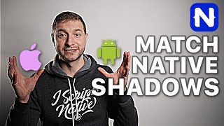 How to Match NativeScript Shadows in iOS and Android | NativeScript Tutorial screenshot 1