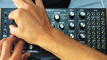 Moog Subharmonicon Jam : from rhythmic ambient to cosmic drone
