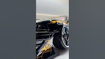 All made with paint. Customizing RC drift bodyshells with airbrushing techniques