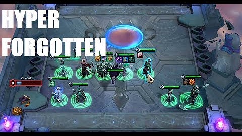 TFT Reckoning Hyper Roll - Forgotten Setup Gameplay 2 (Hyper) [Top 20]