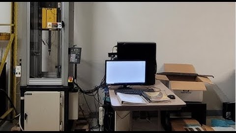 Instron Dynatup 9250HV Drop Tower Impact Tester System Overview and Jog Test