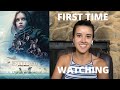 STAR WARS: ROGUE ONE REACTION (FIRST TIME WATCHING)