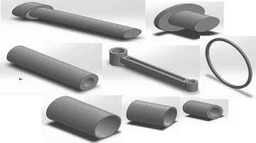 piston ring & pin & plug | Bushing | link pin | Five Cylinder radial Engine