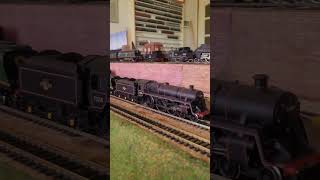 #ooscale Bachmann class 5-)(- 9F w passengers train, as seen in Somerset & Dorset memories, see link