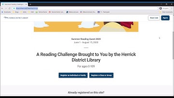 How to Sign Into Beanstack (Summer Reading 2020)