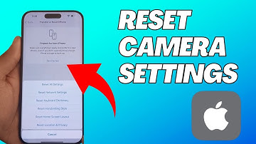 How To Reset Camera Settings On IPhone 16 Pro
