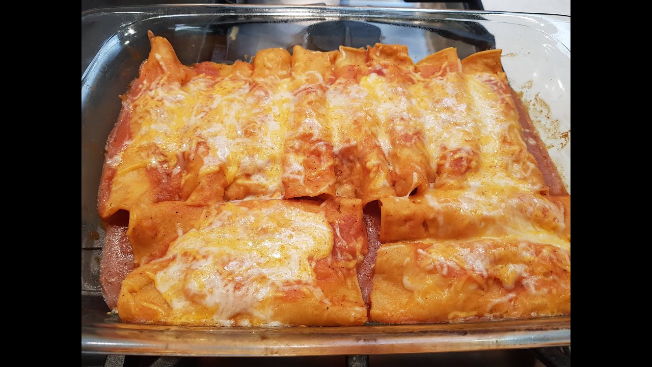 Easy Chicken Enchilada Recipe YouTube