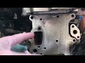 Toyota 22RE - prepping / cleaning for LCE dual row timing chain / cover installation