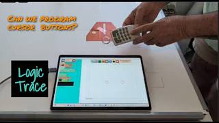 Can the cursor buttons be programmed in Logic Trace