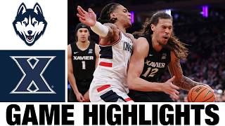#6 UConn vs Xavier Highlights | Men's Basketball | College Basketball 2026