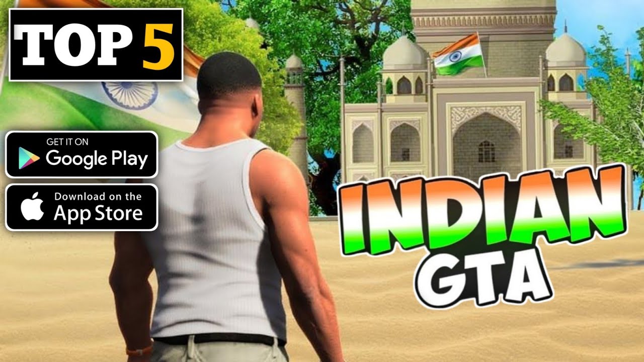 Top 5 Like GTA INDIA Games For Android 2024 Top