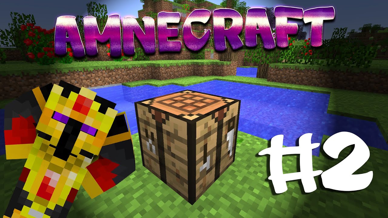 AMNECRAFT #02 : FAIRE UNE TABLE DE CRAFT ! - YouTube