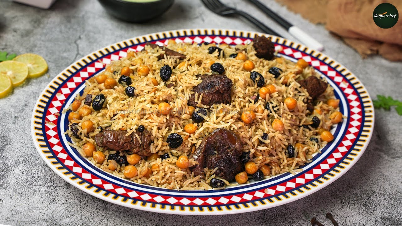 Peshawari Beef Chana Pulao (Zaiqa Chawal) | Bakra Eid Recipes | SooperChef