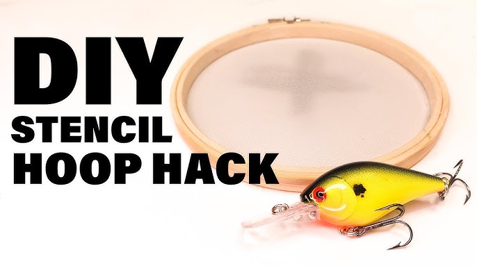 The Most Effective Lure Painting Stencil Hack - Sharing My  One-Size-Fits-All, Airbrush Stencil Hack. 