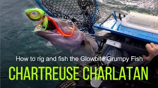 How to rig and fish the Glowbite Chartreuse Grumpy Fish