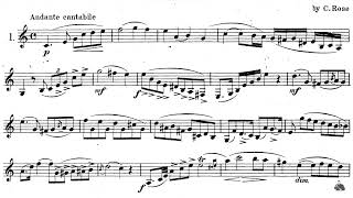 Etude No. 1 from 32 Etudes for the Clarinet by Cyrille Rose - YouTube
