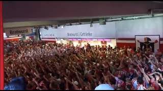 FC Bayern Fans vor dem Spiel gegen Wolfsburg @kurvenhelden