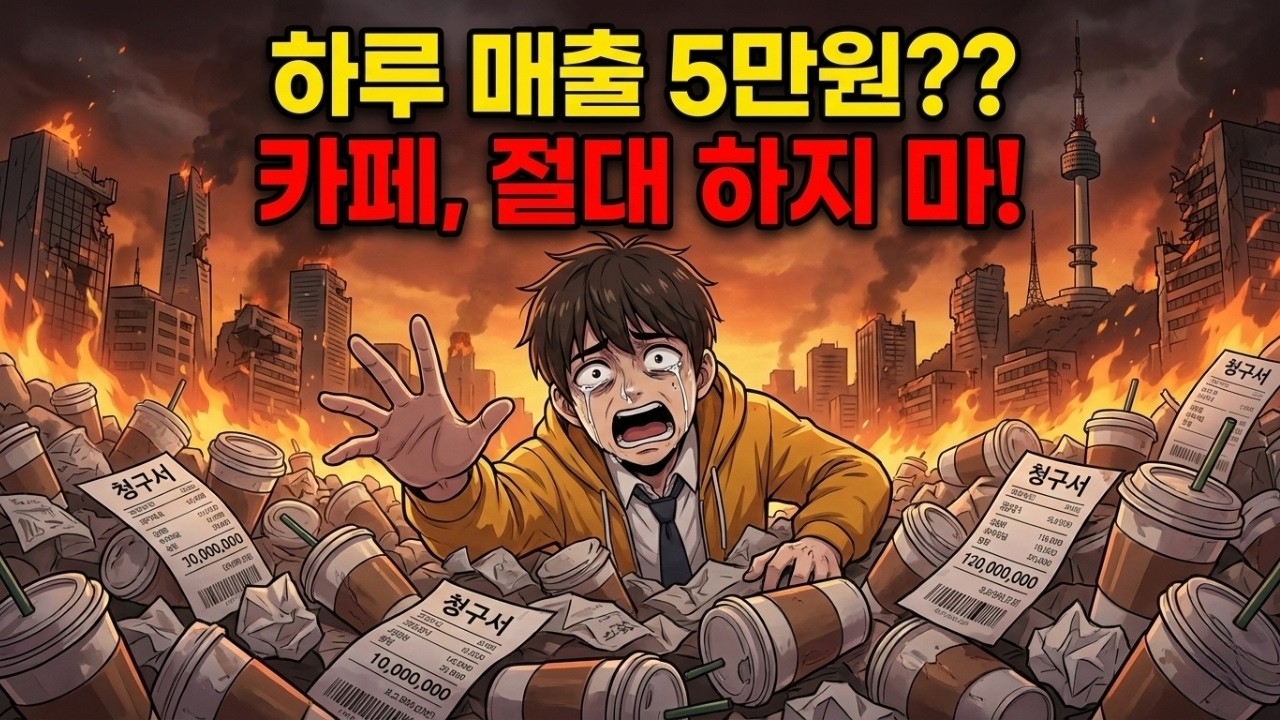 하루 매출 5만원...