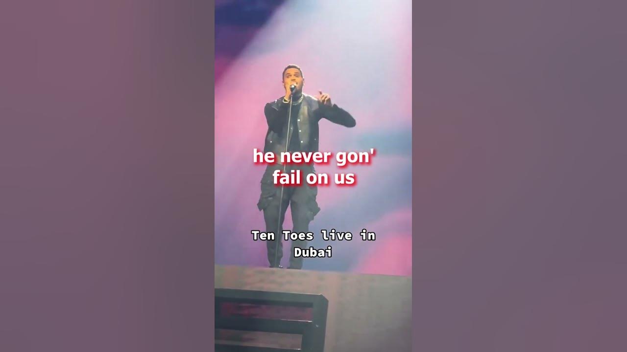 Angel Numbers / Ten Toes - Chris Brown Live