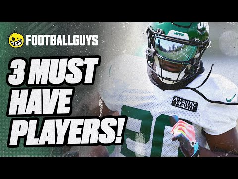 3 MUST-HAVE players this year || Fantasy Football 2022