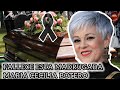 Hoy durante el funeral de la actriz y presentadora colombiana maria cecilia botero paz a su alma 