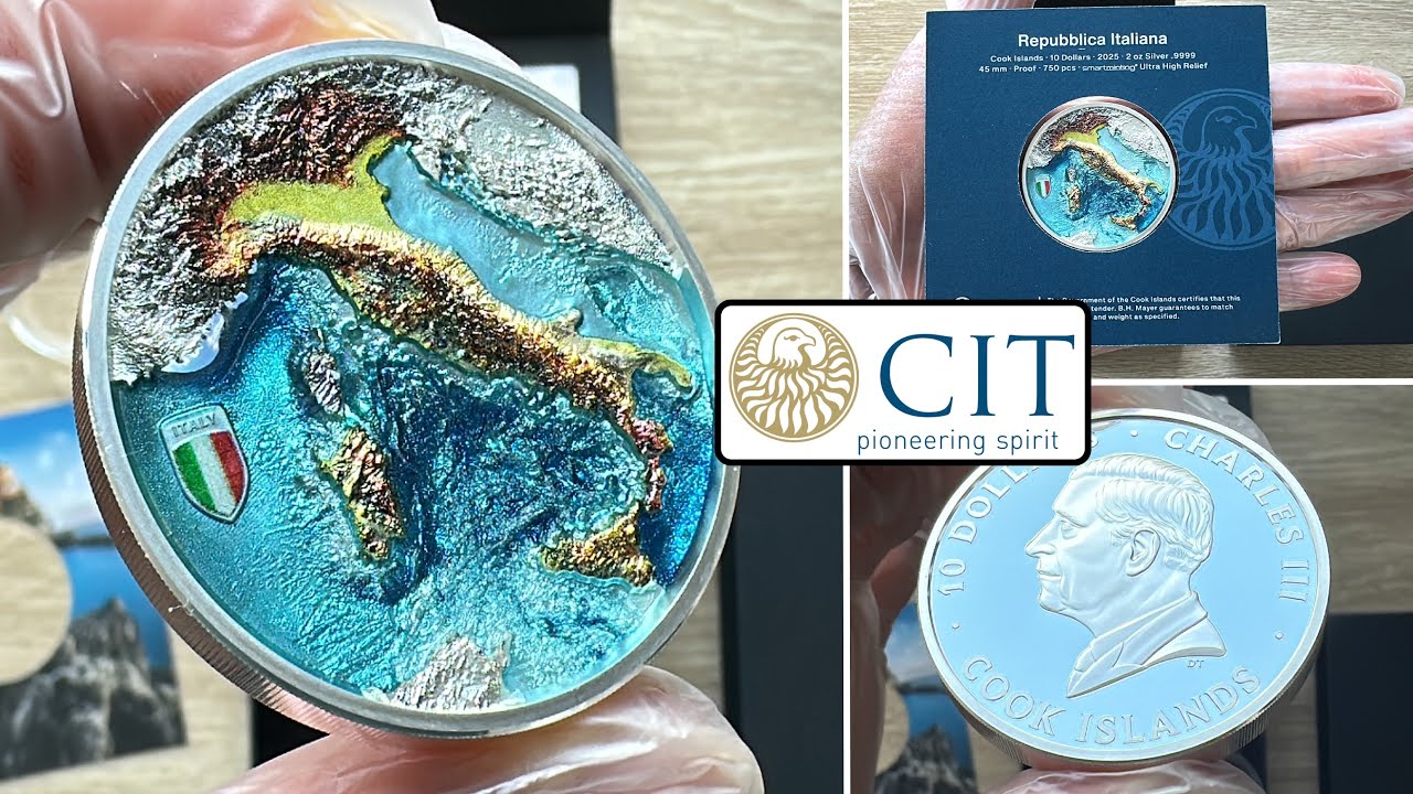 Italy’s Most Stunning Silver Coin? 🇮🇹 | 2025 Repubblica Italiana $10 UHR 2oz Silver Review