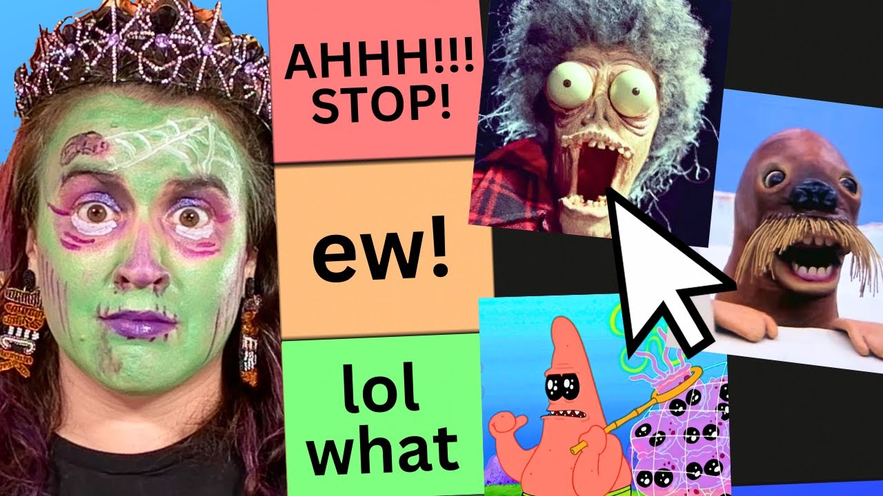 Ranking media that SCARED YOU as a child