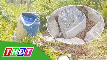 Có tới 2 người bị sát hại ở Bình Dương, phi tang trong thùng nhựa đổ bê tông