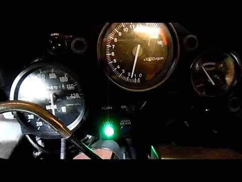 CBR400RR Cold start