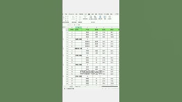 EXCEL快速合并相同内容，只需10秒搞定‼️ #EXCEL #OFFICE办公技巧 #办公技巧 #职场 #干货