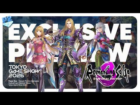 Trying Out 20 Minutes of Romancing SaGa 3: Destinies United! | Tokyo Game Show 2026