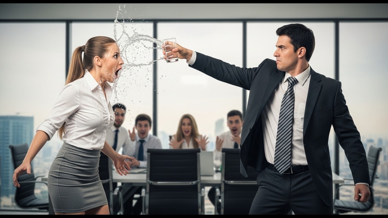 La femme est humiliée lors de l'entretien, mais son mari PDG licencie toute la direction !