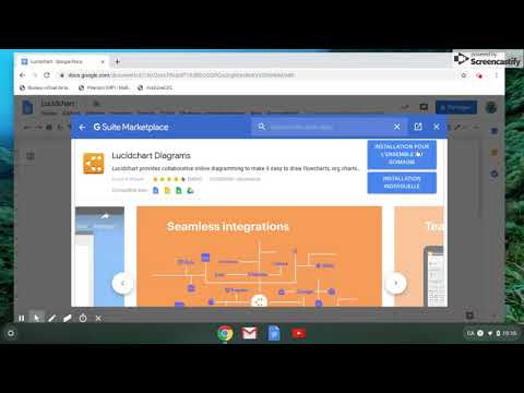 Comment installer l'extension Lucidchart Diagrams