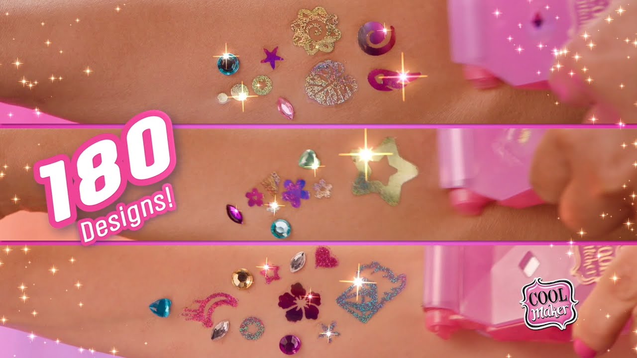Le coffret Cool Maker Shimmer Me Body Art YouTube