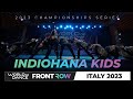 Indihoana kids  frontrow  junior team division  world of dance italy 2023  woditaly23