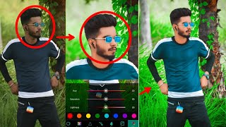 just 2 step photodirector app face smooth+change background colour  editing🔥||best photo editing app screenshot 4
