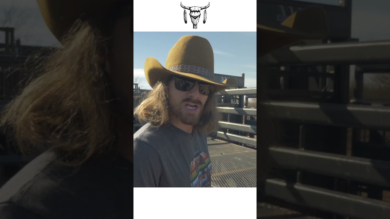Dale Brisby Rides A Bull 