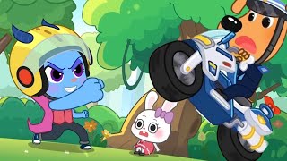 Sheriff Labrador Laughter Bubbles 02 Coffin Dance Song