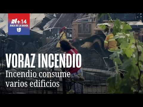 Incendio forestal alcanza varios edificios y estructuras en Livermore