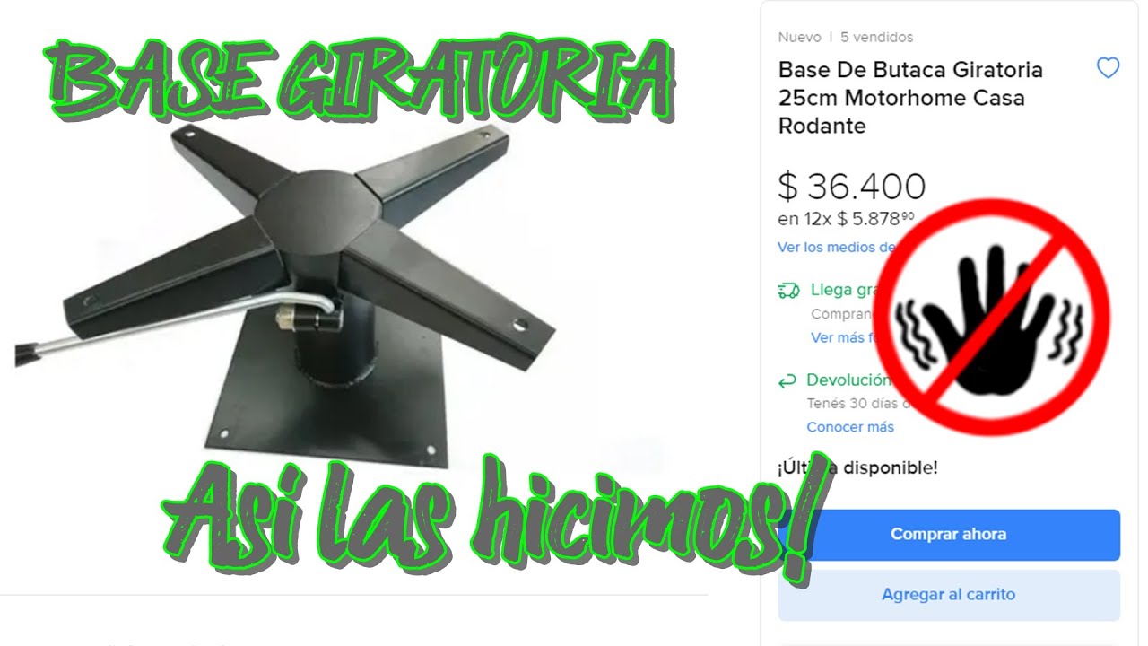 Bases Giratorias de Butacas - Ep #10