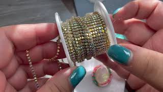 Beaded earring tutorial, video 2.