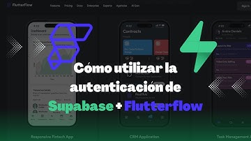 Cómo utilizar la autenticación de Supabase en Flutterflow para proteger tus datos .