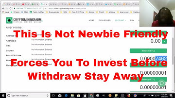 Cryptominingfarm 30 Day Review This is what happened!