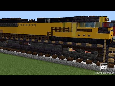 Minecraft New York Susquehanna & Western SD70M-2 Time Lapse - YouTube